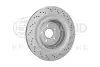 PRO HIGH CARBON DB гальмівний диск задн. C204, C218, W212, S212 HELLA 8DD 355 126-871 (фото 3)
