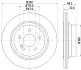 PRO HIGH CARBON DB гальмівний диск задн. (вентил.) (300*22) W211 02- HELLA 8DD 355 129-791 (фото 4)