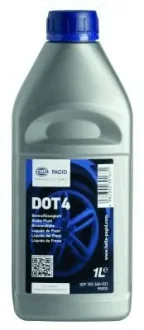 Гальмівна рідина DOT4 1л HELLA 8DF 355 360-021