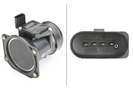 VW Витратомір повітря Audi A3,4,Seat,Skoda Octavia,Golf IV,Passat 1.6/2.5 HELLA 8ET 009 142-261