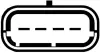 FORD Витратомір повітря Focus 04-,Citroen C-Crosser,C5 II,III,Jumpy,Fiat Scudo,Peugeot,Volvo HELLA 8ET 009 142-431 (фото 2)