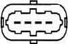 Fiat Витратомір повітря Doblo 1,3-1,6D Multijet 10 Hella 8ET 009 149-221 (фото 2)