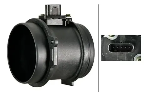 AUDI Витратомір повітря A4 B9 3.0 16-, A5 16-, A6 C8 18-, VW HELLA 8ET 358 166-471