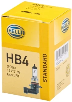 HB4 12V 55W Автолампа HELLA 8GH 005 636-121