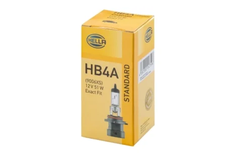 Автолампа HB4A 12V 51W P22D HB4 Hella 8GH 005 636-201