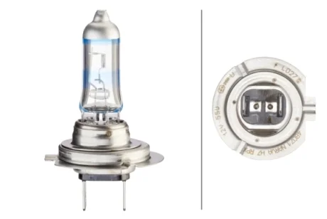 H7 12V 55W Лампа розжарювання PLUS 120% HELLA 8GH 223 498-031