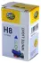 H8 12V 35W Лампа розжарювання WHITE LIGHT UP TO 300h, UP TO 4200 KELVIN HELLA 8GH 223 498-141 (фото 1)