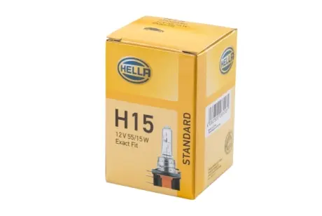 H15 Автолампа 12V 15/55W HELLA 8GJ 168 119-001