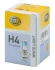 H4 12V 60/55W Автолампа WHITE LIGHT UP TO 300h, UP TO 4200 KELVIN Hella 8GJ 223 498-121 (фото 1)