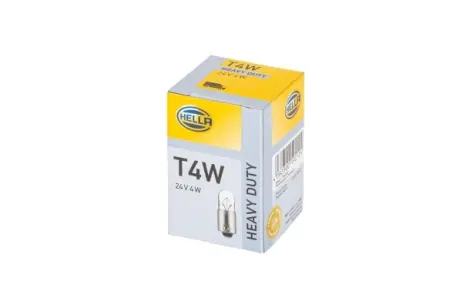 T4W 24V 4W Автолампа HELLA 8GP 002 067-241