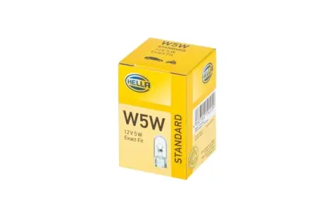 W5W 12V5W автолампа безцокольна HELLA 8GP 003 594-121
