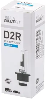 D2R 85V 35W Газорозрядна лампа XENON 4300 K VALUEFIT HELLA 8GS 242 632-311
