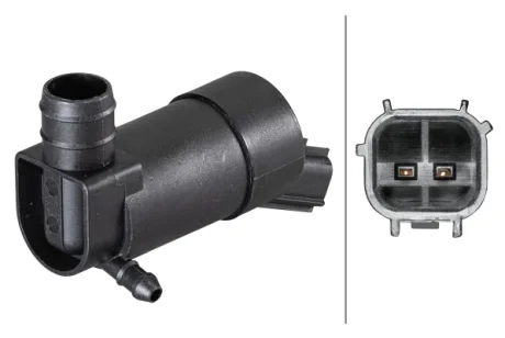 FORD насос склоочисника Focus II,Mondeo III,IV,Volvo S40/60/80,C70 Hella 8TW 006 848-171