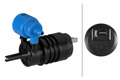 HELLA VW насос обприскувача (2 крепл) Golf, Passat, T4 Hella 8TW 006 848-671