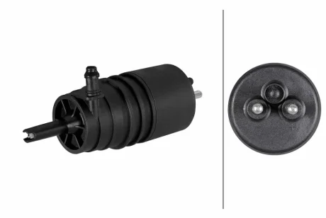 HELLA DB насос омивача вітр. скла (1 вихід) W202/210 Hella 8TW 006 848-731