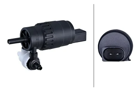 VW Моторчик омивача лоб. скла (з клапаном) Audi, VW, DB, Seat, Skoda Hella 8TW 006 849-241