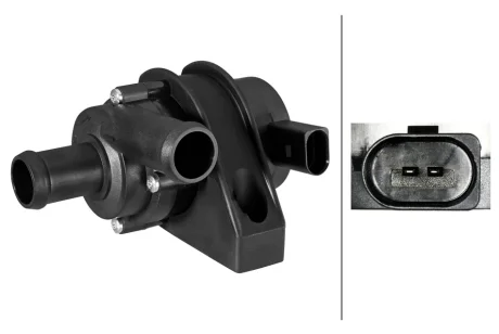 VW Додатковий водяний насос EOS 2.0 06-15, GOLF V 2.0 04-, AUDI A1 2.0 12-, Q5 3.2 08 Hella 8TW 358 304-561