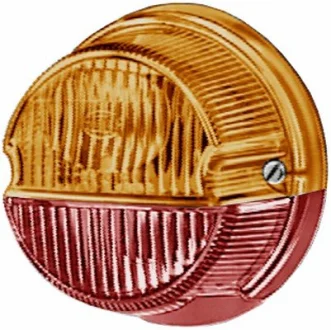 Елемент задн ліхтаря Прав (K (10W)/K (18W), помаранч/червон, без відбивача) CASE IH D 215, D 219, D 322, D 326, D 432, D 439 HELLA 9EL088525001