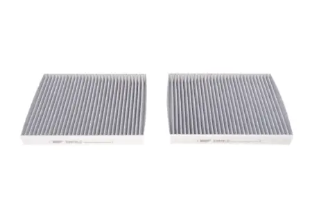 Фільтр салону BMW 5 (F10)/7 (F01) 2.0-6.0 08- (вугільний) (к-кт 2 шт.) HENGST FILTER E2978LC-2