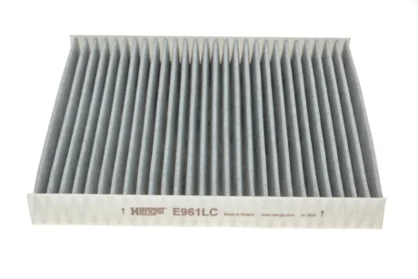 Фільтр салону Skoda Fabia/Roomster/VW Polo 99-10 (вугільний) Hengst E961LC