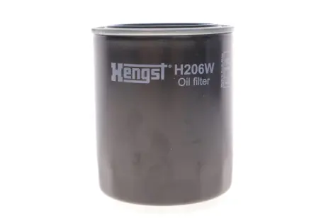 Фільтр масляний Ford Ranger/Mazda B-Serie/Toyota Avensis/Hiace/Hilux/Land Cruiser 2.0D-4.2D 81-07 HENGST FILTER H206W