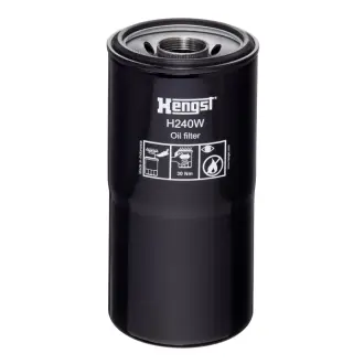 Масляний фільтр (фільтр, що вгвинчується) FENDT 800 ADAMS 600 AG CHEM A, XX3 / XXX3, XX4 / XXX4 AGCO 8000, R ALLIS CHALMERS 400, AD, BD, DES, H, HD, T, TL ASTRA BM ATHEY C, E 12V-149T-VTA28 HENGST FILTER H240W