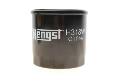 Фільтр масляний Chevrolet Aveo 1.2 08-/Spark 1.0-1.2 10-/Ravon R2 1.2 15-/R4 1.5 16- HENGST FILTER H318W