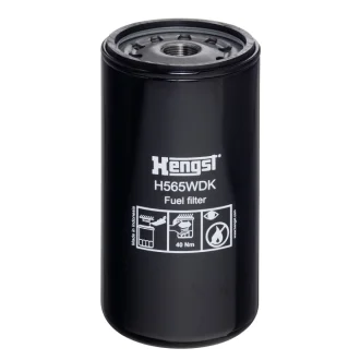 Паливний фільтр (фільтр, що вгвинчується) DOOSAN DL300, DX300LC-V, DX300LL, DX340LC, DX340LC-V, DX420LC-V, DX480LC-V, DX520LC-V KOBELCO SK200-8, SK200-8S, SK210-8, SK210-8S, SK210LC-8, SK250-8 Hengst H565WDK