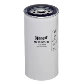 Паливний фільтр KING LONG XMQ ISLe5400 08.10- HENGST FILTER H7120WK10