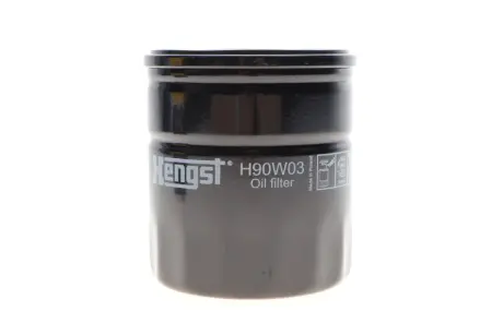 Фільтр масляний Opel 85- (benzin) (h=86mm) HENGST FILTER H90W03