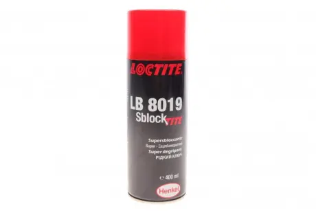 LOCTITE LB 8019, 400ML Змазка, розкислювач іржі, рідкий ключ, (утримання розчинників 89%) Henkel 589891