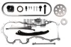 Комплект ланцюга ГРМ Fiat Doblo 1.3JTD (ланцюг, башмак, натяжник) HEPU 21-0062 (фото 1)