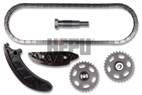 Комплект ланцюга ГРМ MB Sprinter 2.2CDI OM651 09- (+2 шестерні) HEPU 21-0263