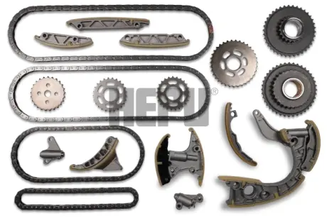 Комплект ланцюга ГРМ Audi A4/A5/A6/A7/A8/Q5/Q7 2.7/3.0 TDI 07-18 HEPU 21-0306