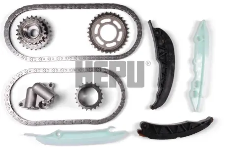 Комплект ланцюга ГРМ BMW 3 (E46)/5 (E60)/ X5 3.0d 01-13 (зверху) HEPU 21-0420