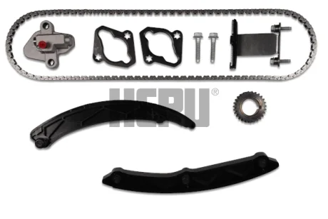 Комплект ГРМ (ланцюг + шестерня) OPEL ADAM, ASTRA K, CORSA E, INSIGNIA B, INSIGNIA B COUNTRY, INSIGNIA B GRAND SPORT, MOKKA / MOKKA X 1.0-1.5 07.14- Hepu 210527