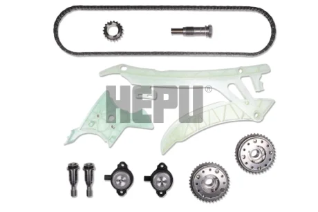 Комплект ланцюга ГРМ BMW 3 (F30)/4 (F33)/5 (F10/F11)/X3 (F25)/X5 (F15/F85) 1.6/2.0i 10-18 (z=148) HEPU 21-0597CA