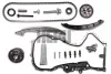 Комплект ланцюга ГРМ VW Golf V/VI 1.4TSI 10/03-, 90/118kw (z=132/19-18/38) HEPU 21-6010CA (фото 1)