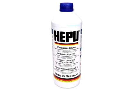 Антифриз G11 READY MIX BLUE -38°C (Каністра 1,5л) HEPU P900-RM11