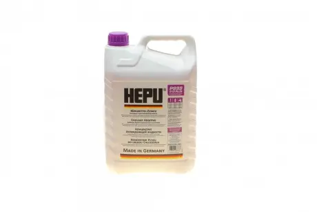 Антифриз (фіолетовий) G12 Plus (5L) (MB325.3) (концентрат) HEPU P999-G12PLUS-005