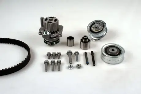 Комплект ГРМ + помпа VW Golf VI/Skoda Octavia/Superb/Audi A3 2.0TDI 04-13 (160x25)(P569) HEPU PK05695 (фото 1)