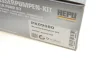 Комплект ГРМ + помпа Citroen C1/C3/C4/Peugeot 2008/208/301 1.2 12-(118x16)(+AC) Hepu PK09080 (фото 25)