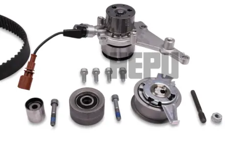 Комплект ГРМ + помпа Audi A4/A6/A7/Q5/Skoda Octavia/VW Golf VIII 2.0 TDI 18- HEPU PK55020