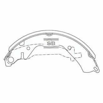 Тормозные колодки Hi-Q (SANGSIN) SA059
