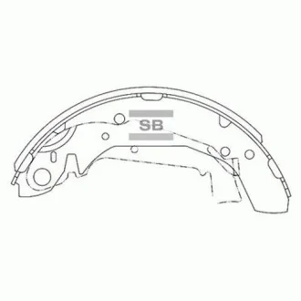 Тормозные колодки Hi-Q (SANGSIN) SA111