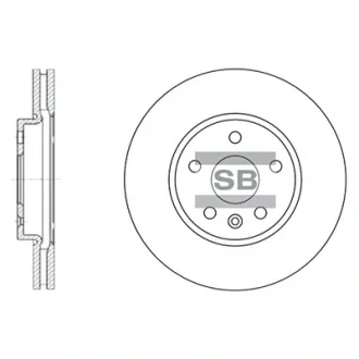 Гальмівний диск Hi-Q SD3031
