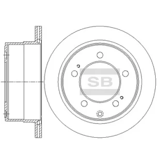 Гальмівний диск Hi-Q SD4668