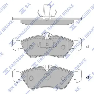Тормозные колодки Hi-Q (SANGSIN) SP1274A