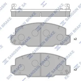 Тормозные колодки Hi-Q (SANGSIN) SP1450