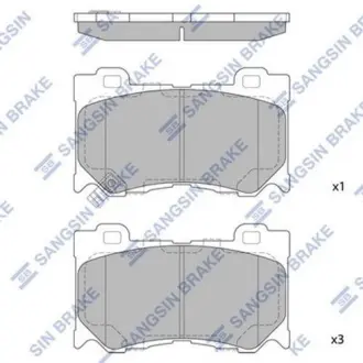 Тормозные колодки Hi-Q (SANGSIN) SP1471